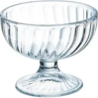 Arcoroc 6 Tasses En Verre Transparent Sorbet Coupes Coupes Et Bols