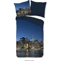 Muller Textil NY City (Parure de lit, 135 x 200 cm, 80 x 80 cm)