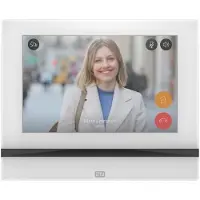 2N Telecommunications 91378601WH - Vue d'intérieur blanc - Répondeur vidéo, LCD 7