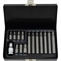 AWTOOLS AWTOOLS KOŃCÓWKI IMBUSOWE HEX 15elem. BL AW35113BL (Clé Allen)