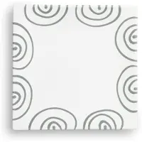 Gmundner Keramik Gris flammé,Assiette à dessert Trend (20x20cm), Assiettes, Gris