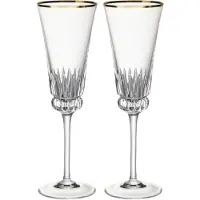 Villeroy & Boch Grand Royal Gold Flûte À Champagne, Set 2 Pcs