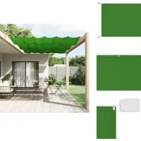 vidaXL Store vertical vert clair 140x270 cm Toile Oxford - Parasols & Protection solaire