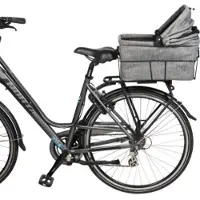 Animal Boulevard panier et sac de transport pour petit chien ou chat - gris