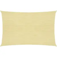 The Living Store Store 160 g/m² Beige 3,5x5 m HDPE