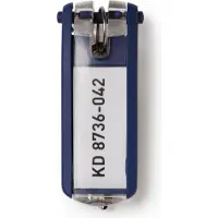 Durable Unisexe, Porte-clés, Porte-clés Key Clip, Bleu