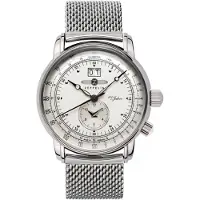 Zeppelin 7640M-1 montre classique en acier pour hommes