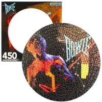 Aquarius Puzzle Jigsaw David Bowie "Let's Dance" - 450 elementów, 31 cm średnicy