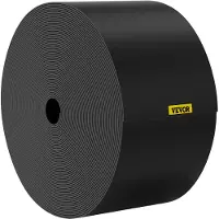 Vevor Bordure paysagère , profondeur 25,4 cm, longueur totale 18,3 m, planche de terrasse en forme de spirale en PEHD recyclé, bord flexible plié pour aménagement paysager, pelouse, jardin, cour
