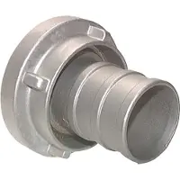 Tameson Coupleur Storz en aluminium forgé de 100 (115 mm) Pilier de tuyau de 100 mm rotatif avec verrouillage