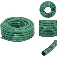 vidaXL Tuyau d'arrosage vert 0,9" 20 m PVC - Tuyaux d'arrosage