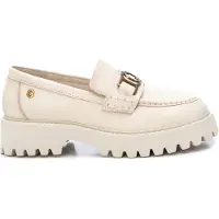 Carmela pour femme. 16087902-HIELO Mocassins en cuir 160879 ice (39), Blanc, 1 à 3 cm, Aucun, Casuel, Classique