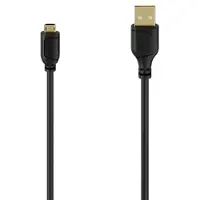 Hama Câble micro-USB "Flexi-Slim", USB 2.0, 480 Mbit/s, 0,75 m