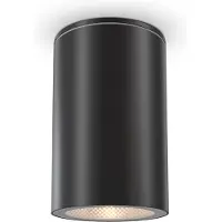 Maytoni Roll plafonnier, lampe de plafond GU10 noir IP54 (GU10)