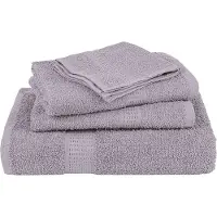 vidaXL Serviettes d'invité 10 pcs gris 30x50 cm 360 g/m² 100% coton
