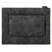 Durable Housse de protection MultiBag EFFECT 13" pour tablettes/feutre PET/anthracite (13", Universel), Sac pour notebook, Gris