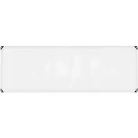 vidaXL Bâche transparente avec œillets 1x3 m polyéthylène