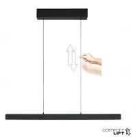 Steinhauer Suspension design Fluxy 120cm noir