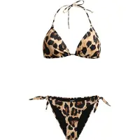 Protest Folta Triangle Bikini Marron S Femme