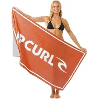Rip Curl Brand Logo Towel Orange Homme