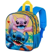 KARACTERMANIA Disney Lilo et Stitch Ocean Backpack 3D Elite, bleu, 25 x 30 cm, capacité 7 L