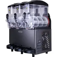 CombiSteel Machine à granita avec 3 machines à glaçons de 12 litres