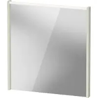 Duravit D-Code Miroirs, champ lumineux LED en haut, 650x700mm, interrupteur externe nécessaire, 5 W, DC70760HHHH0000