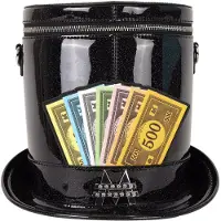 Loungefly Sac Porté épaule Monopoly Top Hat