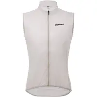 Santini Nebula Pockets Gilet Blanc XL Homme