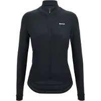 Santini Pure Long Sleeve Jersey Bleu S Femme