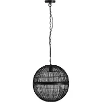 Globo Lighting Lampe à suspendre métal noir mat, 1x E27