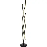 Globo Lighting Lampadaire Geronimo noir