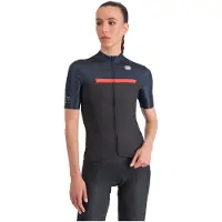 Sportful Pista Short Sleeve Jersey Noir L Femme