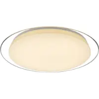 Globo Plafonnier métal blanc, LED