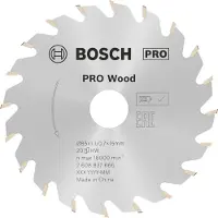 Bosch Accesorios 85x15x20d Wood Circular Saw Disc Argenté