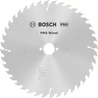 Bosch Optiline Wood 254x Circular Saw Blade 30-40 Mm Argenté
