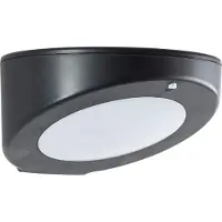 Brilliant Applique murale solaire d'extérieur à LED avec détecteur de mouvement BARDUM | 3W 520 lumens 4000K | résistant aux intempéries pour jardin et terrasse IP44