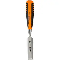 Bahco Rubber Handle Chisel 25 Mm Argenté