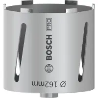 Bosch 2608587334 - Couronne de forage à sec diamantée G 1/2" 162 x 150 x 7 mm, 7 segments