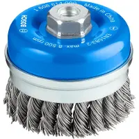 Bosch Brosse boisseau PRO Metal heavy, 90 x 0,8 mm, filet