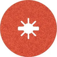 Bosch Accesorios Expert R782 X-lock 115 Mm Gr36+ Eccentric Griptape 5 Units Orange