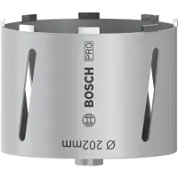 Bosch 2608587335 - Couronne de forage à sec diamantée G 1/2" 202 x 150 x 7 mm, 9 segments
