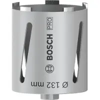 Bosch 2608587331 - Couronne de forage à sec diamantée G 1/2" 132 x 150 x 7 mm, 6 segments