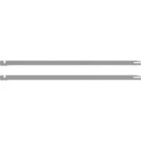 Bosch Gsg 300 300 Mm Saber Saw Blade Set Argenté