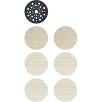 Bosch Accesorios 2608901202 Kit De Ponçage Expert M480 6 Pièces + Tampon Intermédiaire - 125 Mm