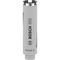 Bosch 2608587317 - Couronne de forage à sec diamantée G 1/2" 42 x 150 x 7 mm, 3 segments