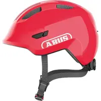 ABUS Casque de Vélo - Smiley 3.0 - Rouge brillant - - 50-54 cm - Casque de Vélo