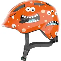 ABUS Casque de Vélo - Smiley 3.0 - Orange Monster - - 51-55 cm - Casque de Vélo