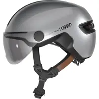 ABUS Casque Urbain 99167 - HUD-Y ACE GLEAM SILVER L