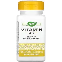 Nature'S Way , Vitamine B-6, 50 mg, 100 Gélules